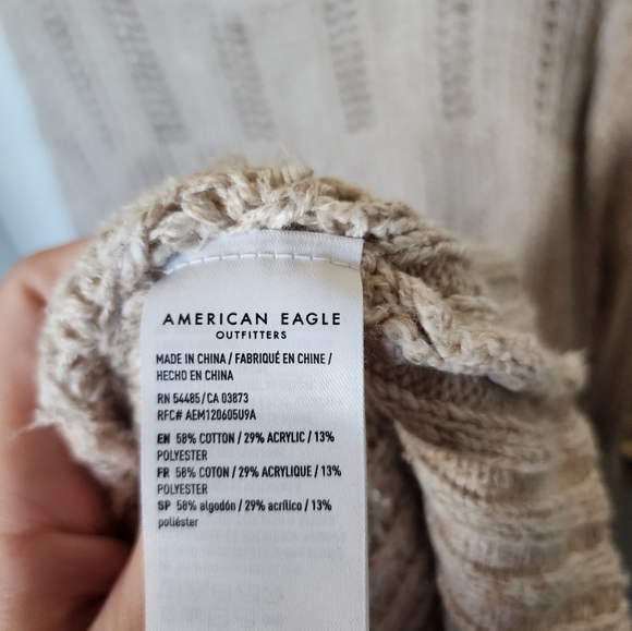 Women's American Eagle tan sweater dress XXL - Picture 4 of 5